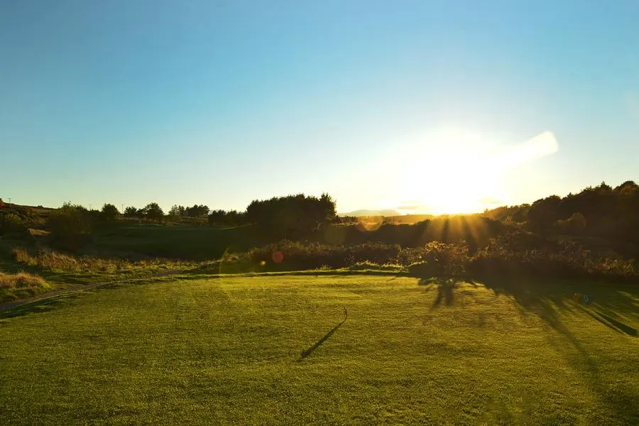 The 12th tee